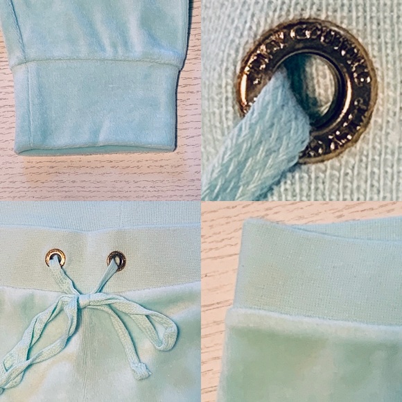 Juicy Couture Zuma Velour Jogger Sweatpants - Picture 6 of 9